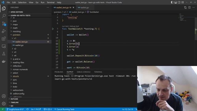 Impostor Learns Openly, GoLang: Pointers & Errors. Part 1. смотреть онлайн