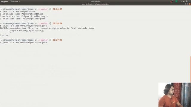 Java Live Coding : Object Oriented Programming - Polymorphism смотреть онлайн