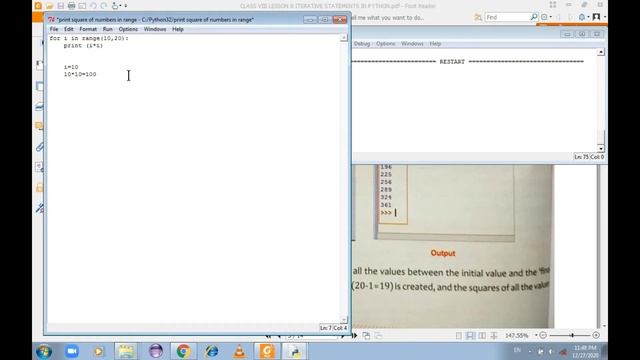 CLASS VIII LESSON 8 ITERATIVE STATEMENTS IN PYTHON TILL FIBONACCI SERIES IN DETAIL WITH EXAMPLES смотреть онлайн