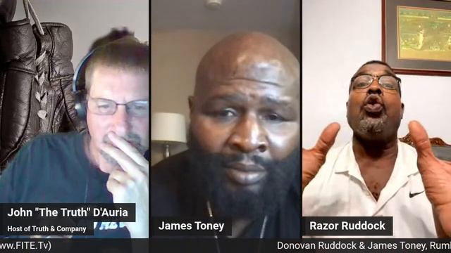 James Toney & Donovan Ruddock with Truth & Company Boxing Podcast смотреть онлайн
