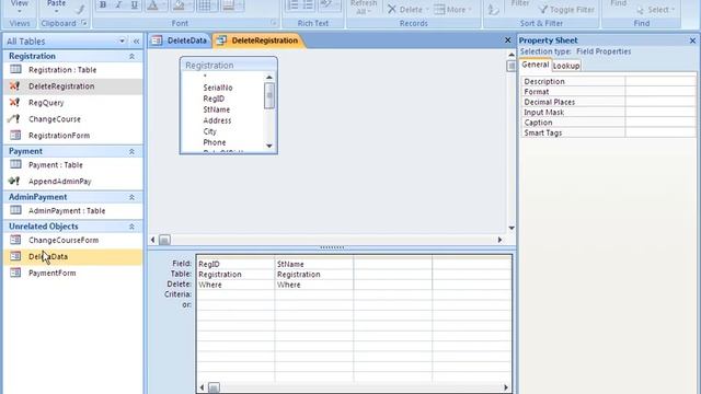 24) Microsoft Access & VBA Bangla Tutorial | How to Create Delete Query using Form in MS Access смотреть онлайн