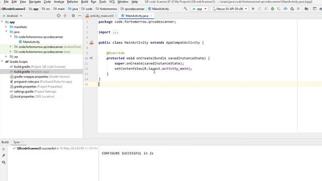 How To Create QR Code Scanner In Android Studio смотреть онлайн