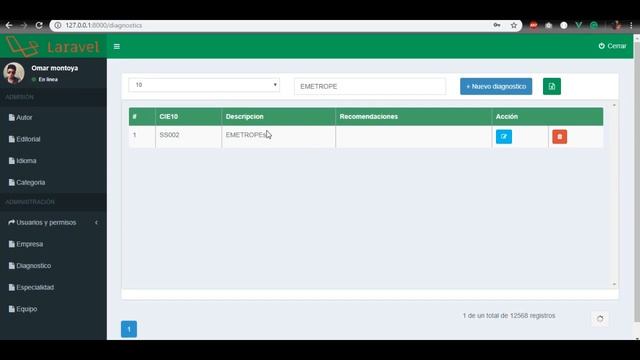 CRUD PHP LARAVEL Y VUE JS - SWEETALERT смотреть онлайн