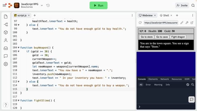 Learn JavaScript Interactively by Coding an RPG Game – Tutorial смотреть онлайн