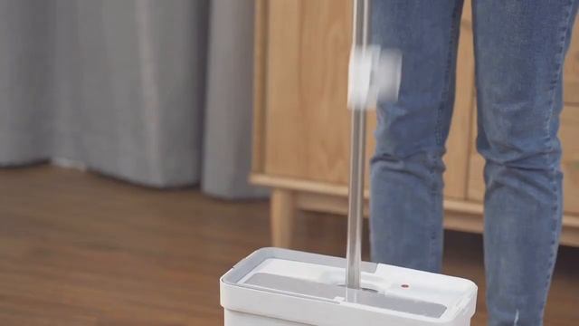 Круглая швабра Boomjoy с ведром и отжимом М22