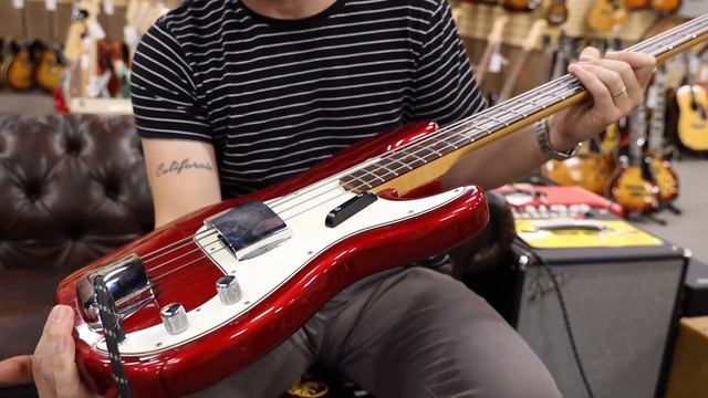 Guitar of the Day: 1966 Fender Precision Bass Candy Apple Red | Norman's Rare Guitars смотреть онлайн