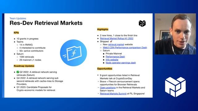 PL EngRes All Hands: June 2022 (IPFS, Filecoin, libp2p + IPLD) смотреть онлайн