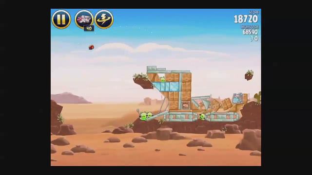 Angry Birds Star Wars Boba Fett Jetpack #1 Location смотреть онлайн