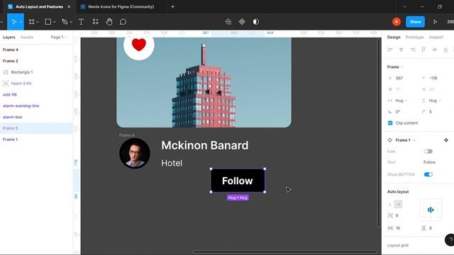 Making a Responsive UI Card using Auto Layout in Figma смотреть онлайн