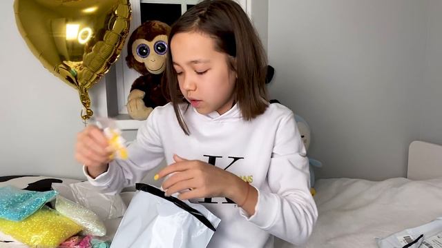 МНОГО ВСЕГО ДЛЯ СЛАЙМОВ! ОТКРЫВАЮ ПОСЫЛКИ С ДОБАВКАМИ /Видео Мария ОМГ смотреть онлайн