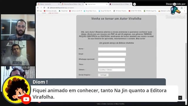 Armon Cast #61 - VIRAFOLHA desenvolvendo novos autores! смотреть онлайн
