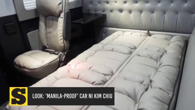 Look: 'Manila-Proof' Car Ni Kim Chiu
