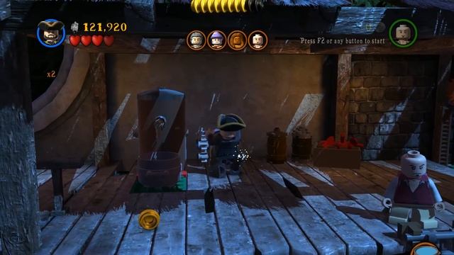 #Lego Pirates of the Caribbean 100% Guide #2 Tortuga (All Minikits, Compass Items) смотреть онлайн