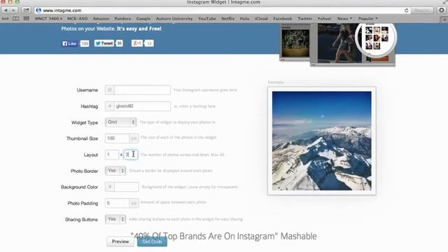 Instagram Widget Tutorial смотреть онлайн