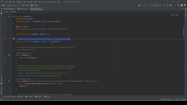 #12 Internal working of HashSet and LinkedHashSet | Java смотреть онлайн