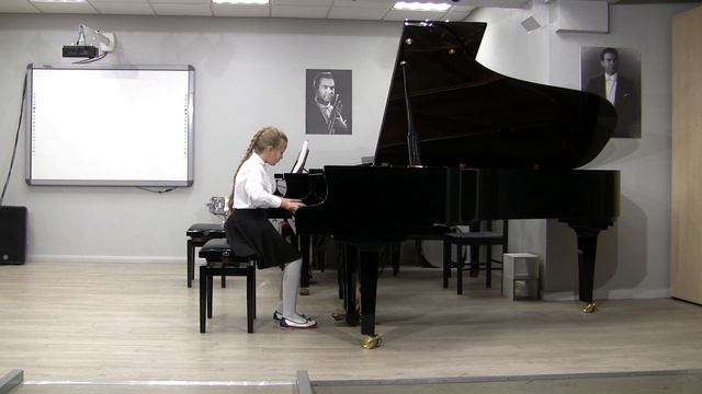 Савватеева Арина. К. Черни - Гермер – Этюд №50, (ч.1) смотреть онлайн