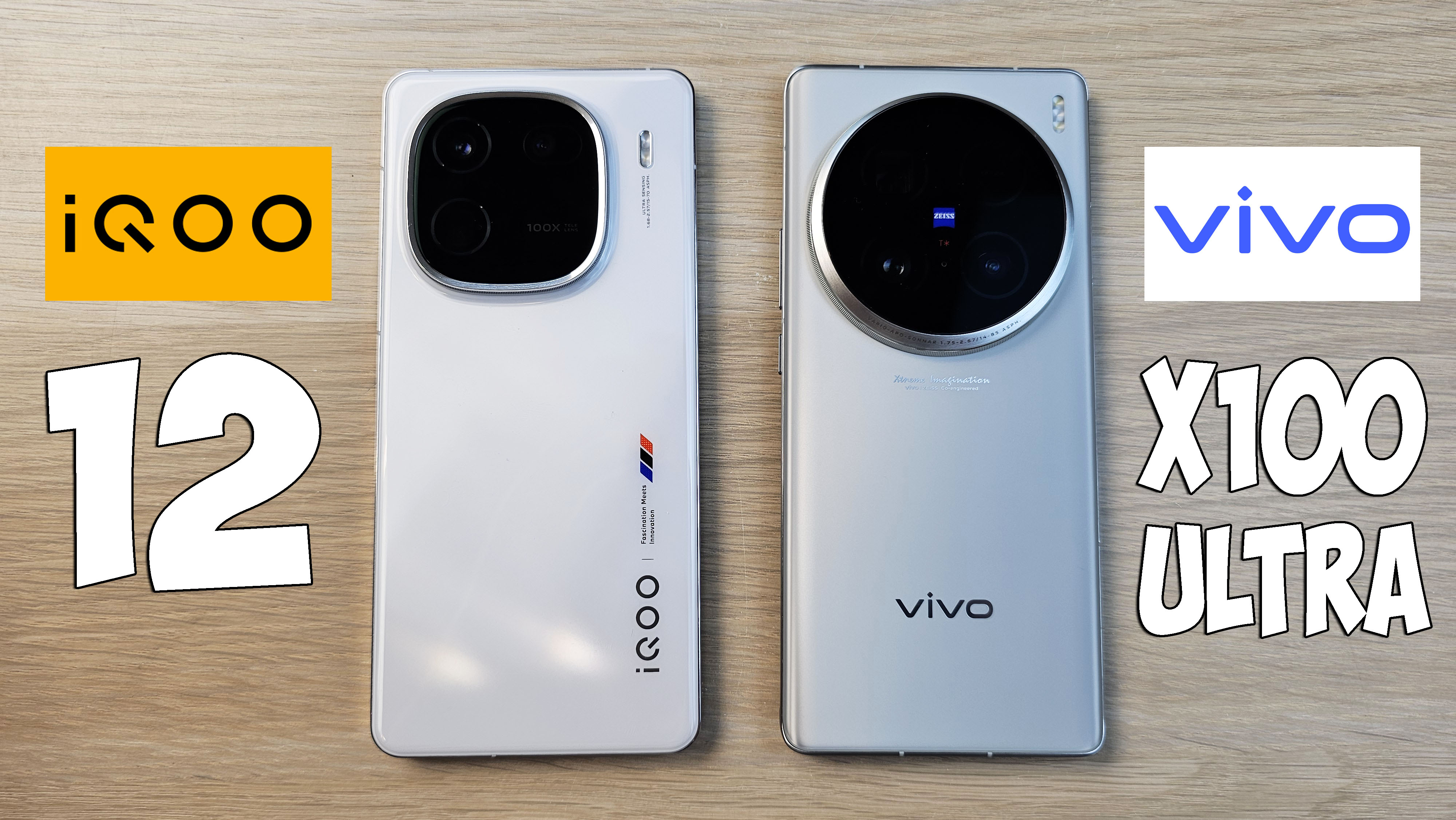 IQOO 12 VS VIVO X100 ULTRA - ЧТО ВЫБРАТЬ? ПОЛНОЕ СРАВНЕНИЕ!