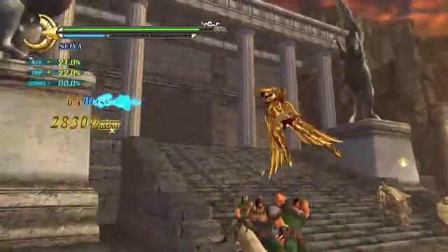 Saint Seiya: Sanctuary Battle - Pegasus Seiya (Gold Cloth of Sagittarius) Gameplay смотреть онлайн