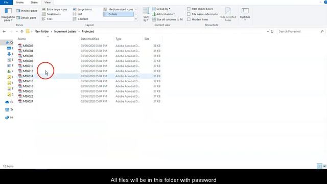 Protect multiple pdf files at once with different passwords from Excel automatic | using VBA macro смотреть онлайн