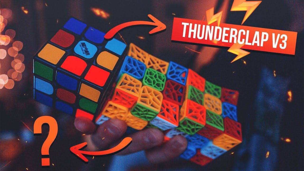 ✨ УНИКАЛЬНЫЙ кубик Рубика 3х3 DNA CUBE | и немного про Thudnerclap v3 смотреть онлайн