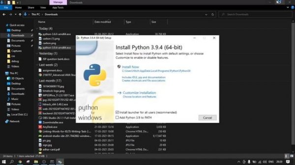 command python setup.py egg_info failed with error code 1