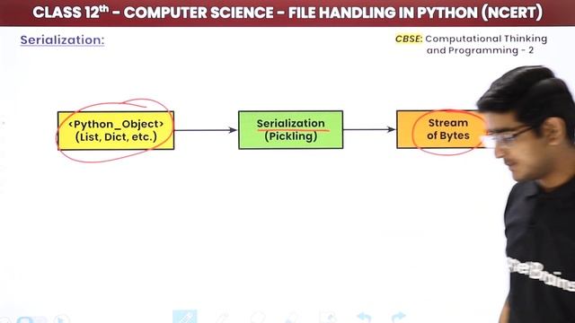 Class 12 NCERT Computer Science Ch 2 Introduction to Pickle Module File Handling In Python (2022-23 смотреть онлайн