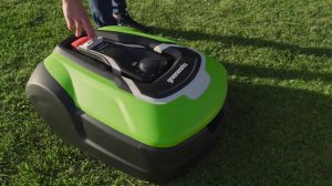 Greenworks Optimow – настройка робота-газонокосилки