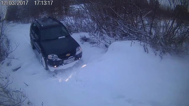 Нива шевроле, через замерзший ручей смотреть онлайн