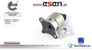 Zawór EGR  Daewoo Matiz Daewoo Nubira Daewoo Leganza Chevrolet Spark Chevrolet Kalos  OE 96408500