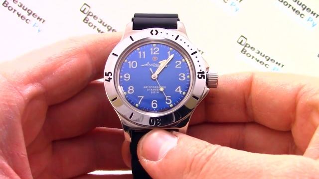 Часы Восток Амфибия 120812 - Видео обзор | Watch-Forum.RU смотреть онлайн