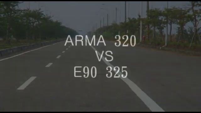 BMW E90 E92 320i ARMA SUPERCHARGER DRIVE ON THE ROAD