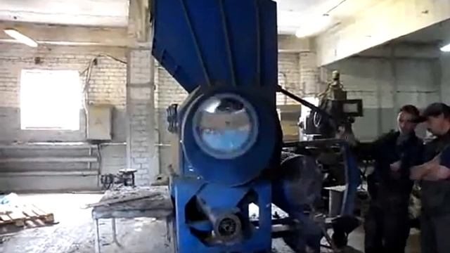 Дробилка 75 кВт (Польская) смотреть онлайн