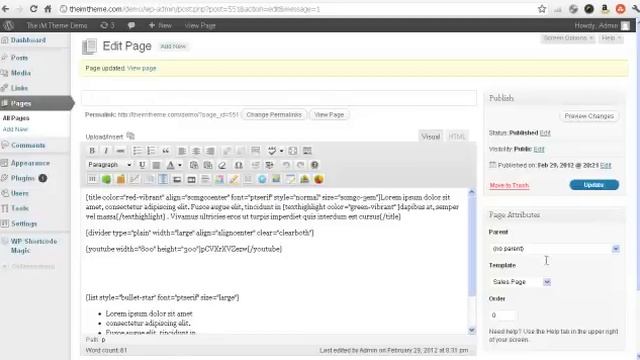 Shortcode Magic Wordpress Plugin смотреть онлайн