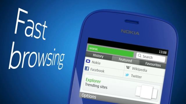 Nokia Asha 200_ Colourful QWERTY messenger with Easy Swap Dual SIM смотреть онлайн