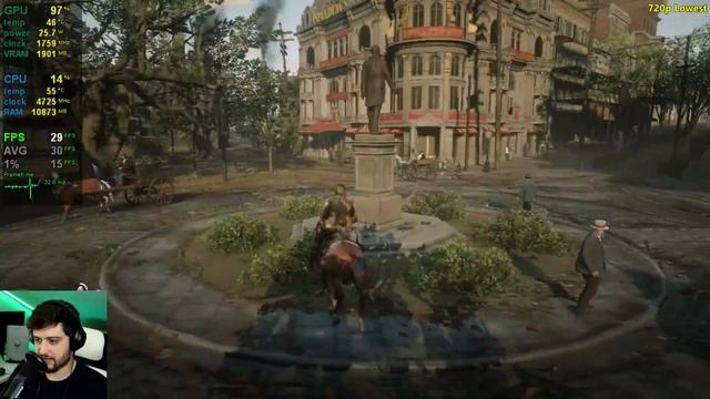 GT 1030 | Red Dead Redemption 2 + FSR 2.0 = Finally Playable? смотреть онлайн