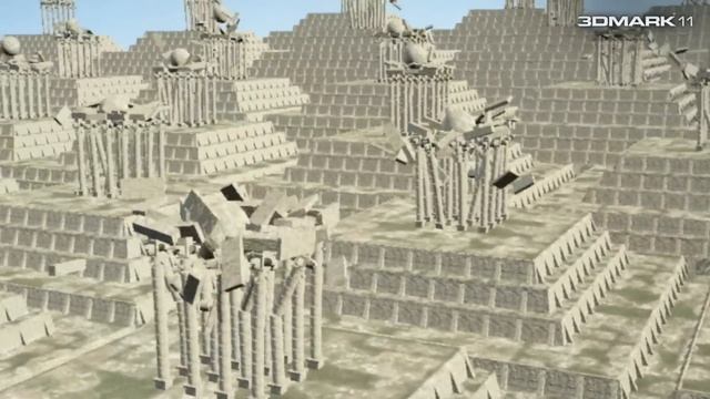 3DMark 11 Physics Test in 1080p смотреть онлайн
