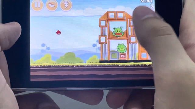 Angry Birds (iOS) (Version 2.2.0) on my iPod touch 2nd gen (8GB, MC, iOS 4.2.1) - Part 1 смотреть онлайн