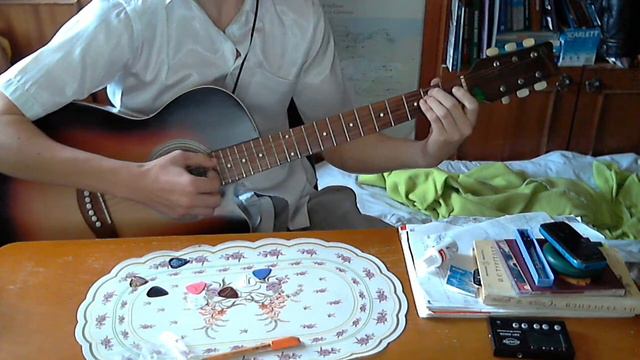 Нервы - кофе мой друг(COVER) на акустической гитаре смотреть онлайн