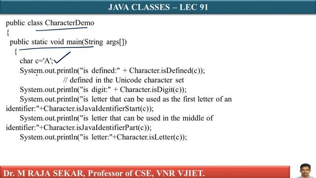 Character class LEC 91 смотреть онлайн