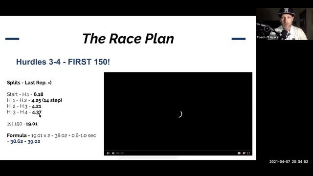 300 Meter Hurdle Training смотреть онлайн