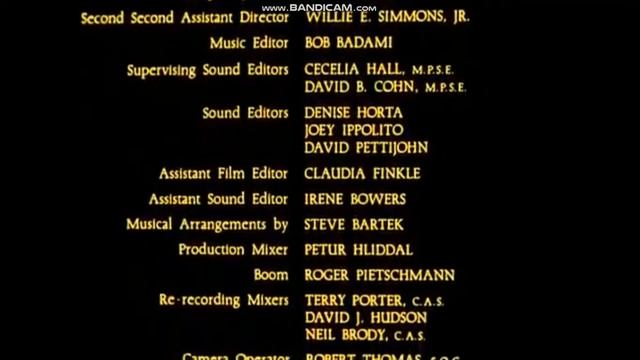 Pee Wee S Big Adventure End Credits смотреть онлайн