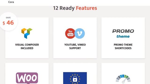 Cora | A Creative MultiPurpose WordPress Theme смотреть онлайн