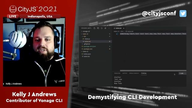 KELLY J ANDREWS - Demystifying CLI Development - #CITYJS2021 смотреть онлайн