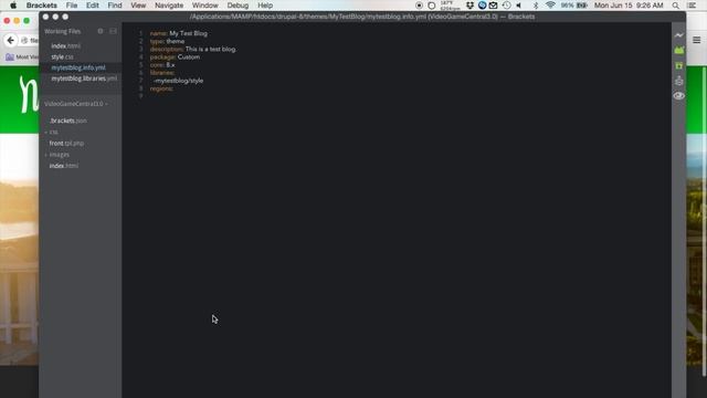 How to Convert an HTML Template to a Drupal 8 Theme смотреть онлайн