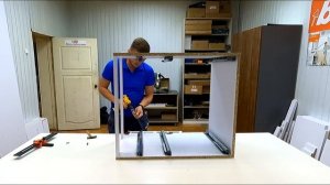 Как собрать нижний модуль кухни