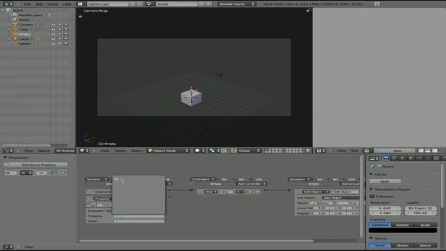 Wait Between Shots - Blender 2.5 Game Engine смотреть онлайн