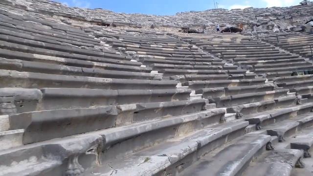 Турция 2017# потрясный Амфитеатр в г.Сиде смотреть онлайн
