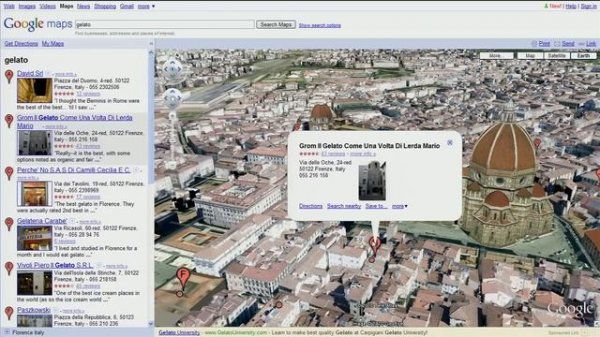 Earth View in Google Maps