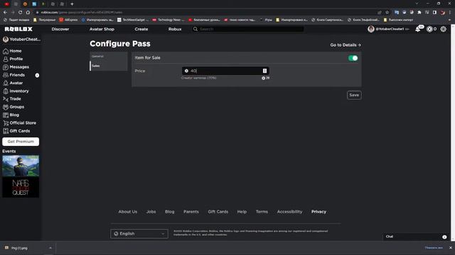 Как сделать Геймпасс в игре Donate Game! смотреть онлайн
