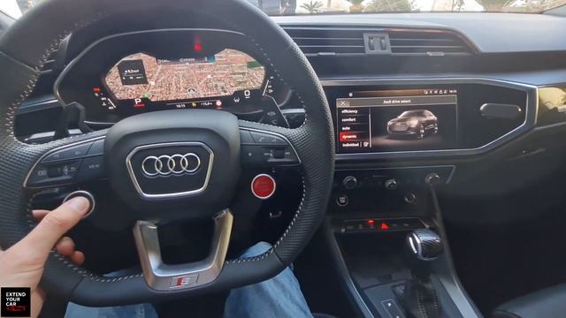 Volante tagliato con i sistemi ADAS di Terzo Livello! Audi Q3 Sportback 2023 #audi #video смотреть онлайн